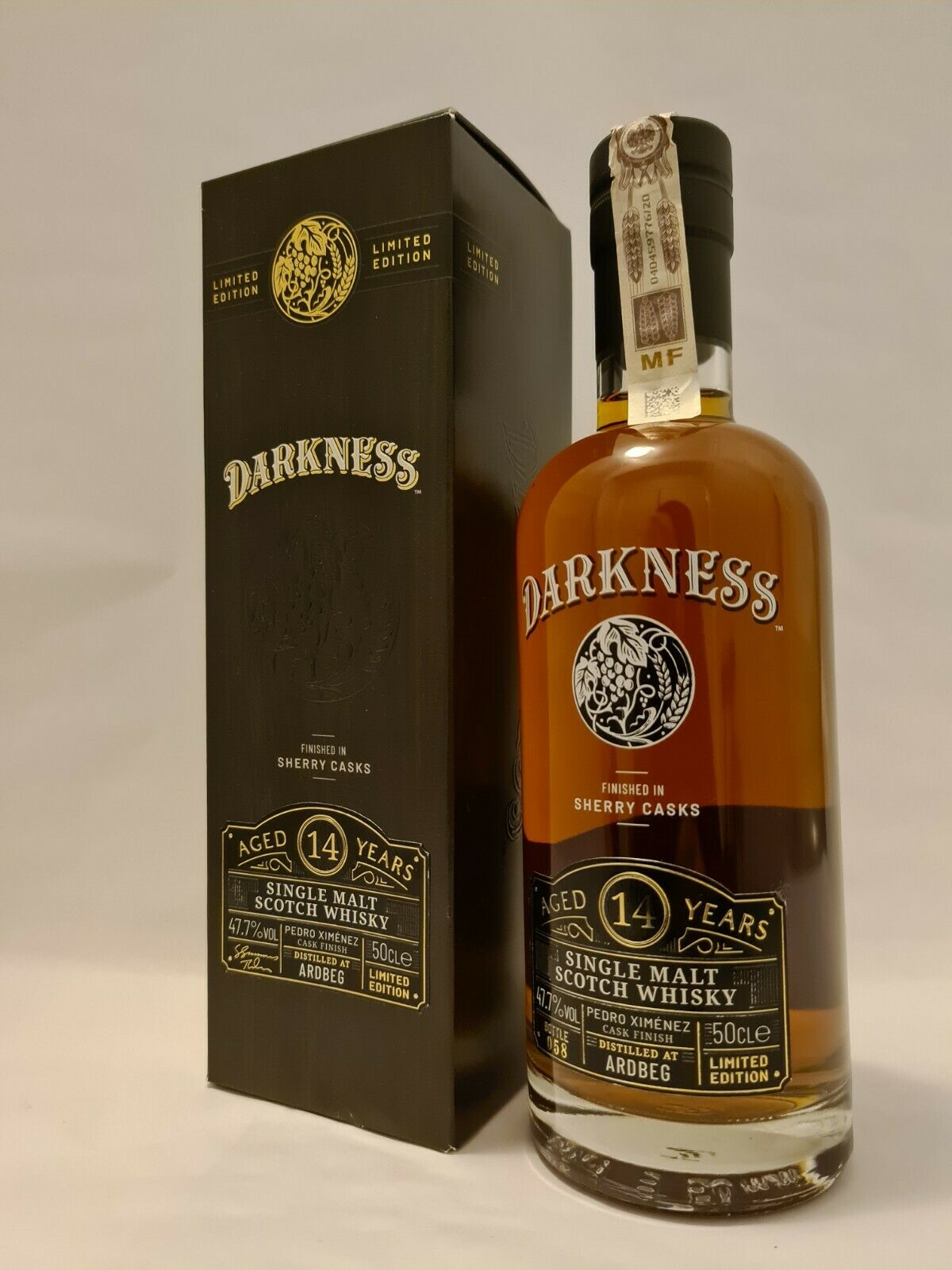 Ardbeg Darkness 14 Years Old Pedro Ximenez Sherry Cask Finish Whisky 500ml